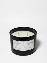Sand + Paws Vanilla Sandalwood 12 oz scented candle